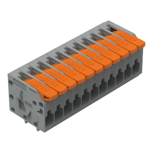WAGO - Leiterplattenklemme 2601-1111 1,5mm²,gr − 50 Stück