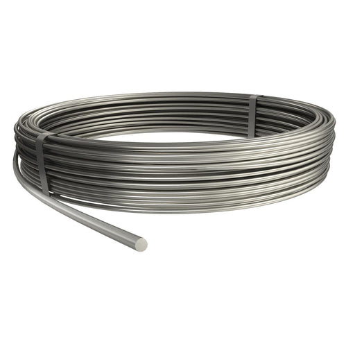 OBO Bettermann - Rundleiter/Draht für Blitzschutz Rundleiter RD 8-V2A 50kg Ring, 8mm, VA − 125 Meter