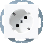 Jung - Steckdose SCHUKO-Steckdose aws A 520-45 KI WW 16A 250V 45Grad