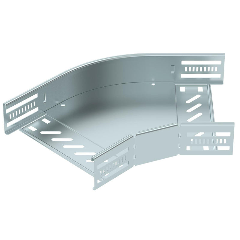 OBO Bettermann - Bogen für Kabelrinne Bogen 45 Grad RB 45 620 FS 60x200 bandverzinkt − 1 Stück