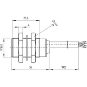 Schmersal - Induktiver Näherungsschalter Sensor BNS 180-11Z Sicherheits