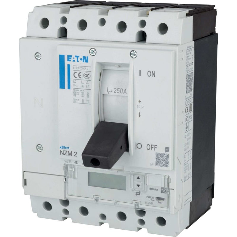 Eaton - Leistungsschalter für Trafo-, Generator- und Anlagenschutz Leistungsschalter NZMH2-4-PX250/VAR PXR25 250A, 4p