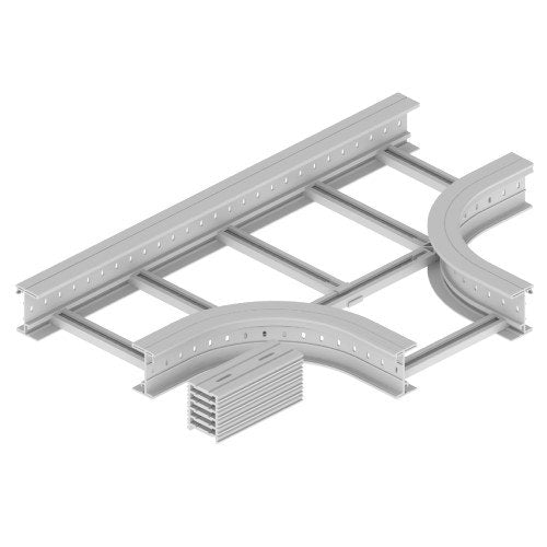 Unex - T-Stück für Kabelleiter T-Stück 67538-04 135X500 R300 U23X