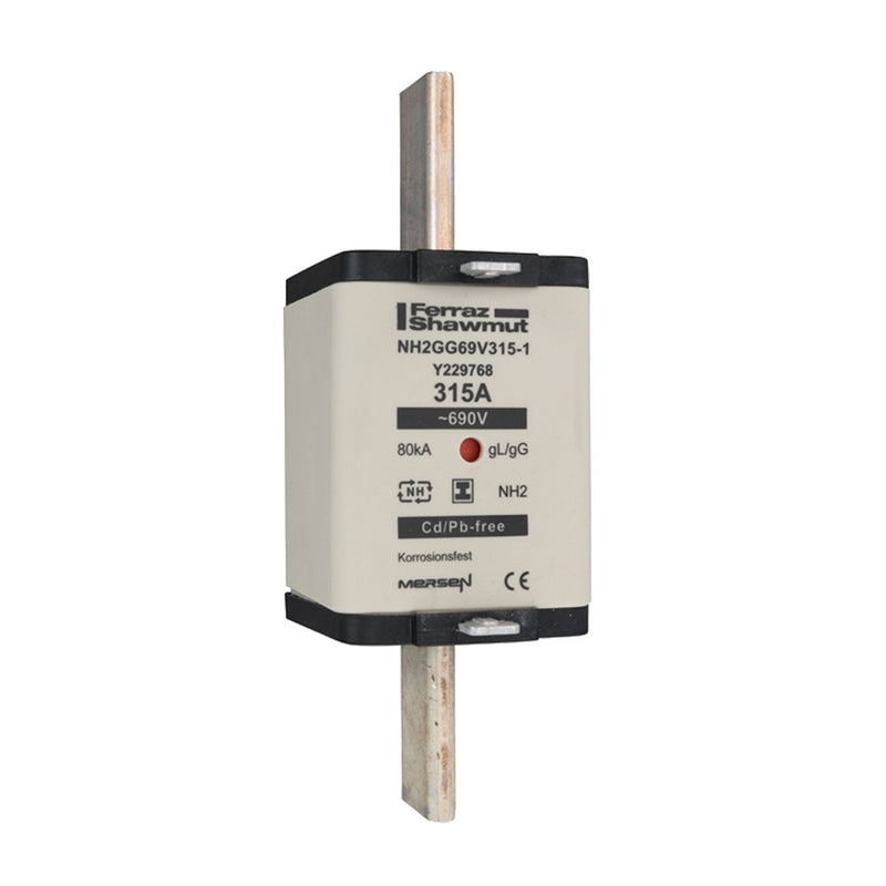 Mersen - Messersicherung NH-Sicherungseinsatz NH2GG69V40-1 Gr.2, 40A