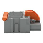 WAGO - Kabelsteckverbinder für Leiterplattensteckverbinder 1-Leiter-Federleiste 2231-1107/328-000 Push-in CAGECLAMP,gr − 50 Stück
