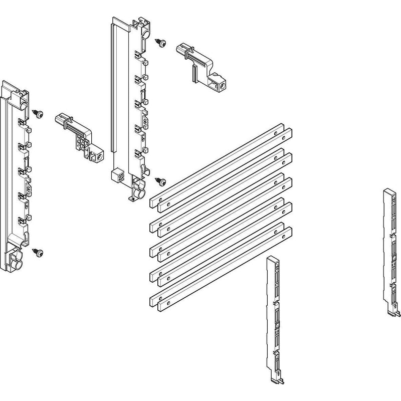 ABN - Verteilerfeld für Installationsverteiler Sammelschienen-Modul MTSC12535 tief 1FB/2RE