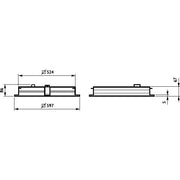 Philips Lighting - Decken - /Wandleuchte LED - Einbauleuchte RC461B LED #10048000 TW