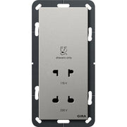 Gira - Rasiersteckdose Rasierersteckdose 2820600 115-230V eds-lack