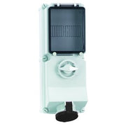 Bals Elektrotech - CEE-Steckdose abschaltbar, abgesichert (IEC 60309) Wandsteckdose abschaltbar 17339 abgesichert 63A 4p
