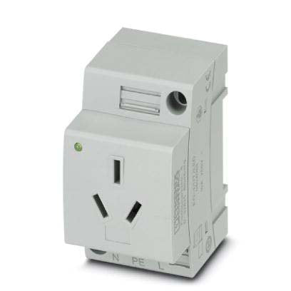 Phoenix Contact - Steckdose Reiheneinbau Steckdose EO-I/UT/LED − 5 Stück