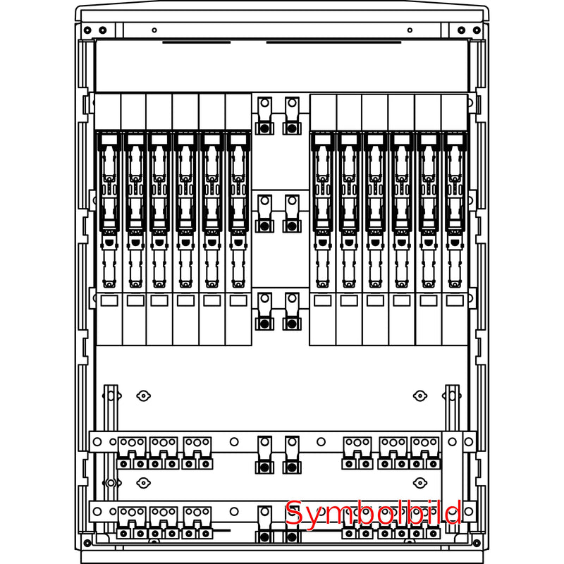 Elsta Mosdorfer - Kabelverteilerschrank Kabelverteilerschrank LS81S.DV44 mit Sammelschienen