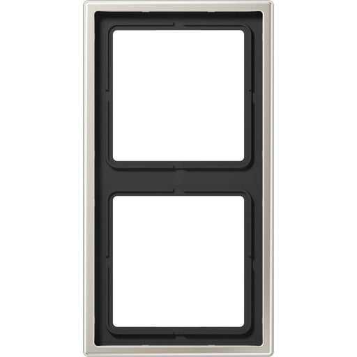 Jung - Abdeckrahmen Rahmen 2-fach eds ES 2982 waage/senkrecht