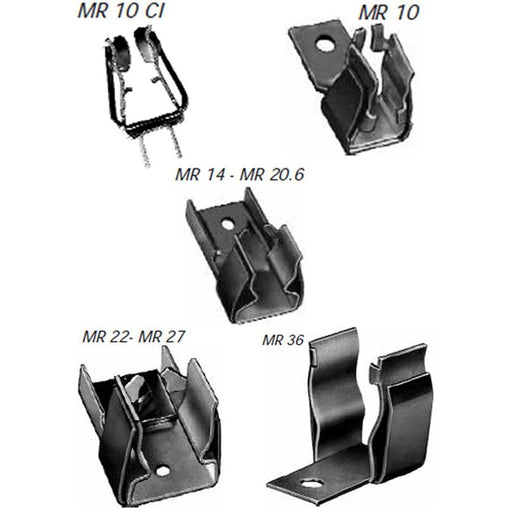 Mersen - Halter für zylindrische Sicherung Sicherungsklemme MR10RESSORT Gr.10 − 20 Stück