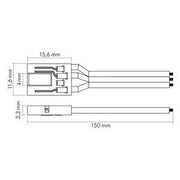 Nobile - Zubehör/Ersatzteile für Lichtschlauch/-band Anschlußkabel 5er Set 5011520075 − 1 Stück
