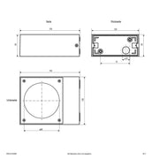 EVN Lichttechnik - Decken-/Wandleuchte Wandleuchte WWL541553062 anthrazit