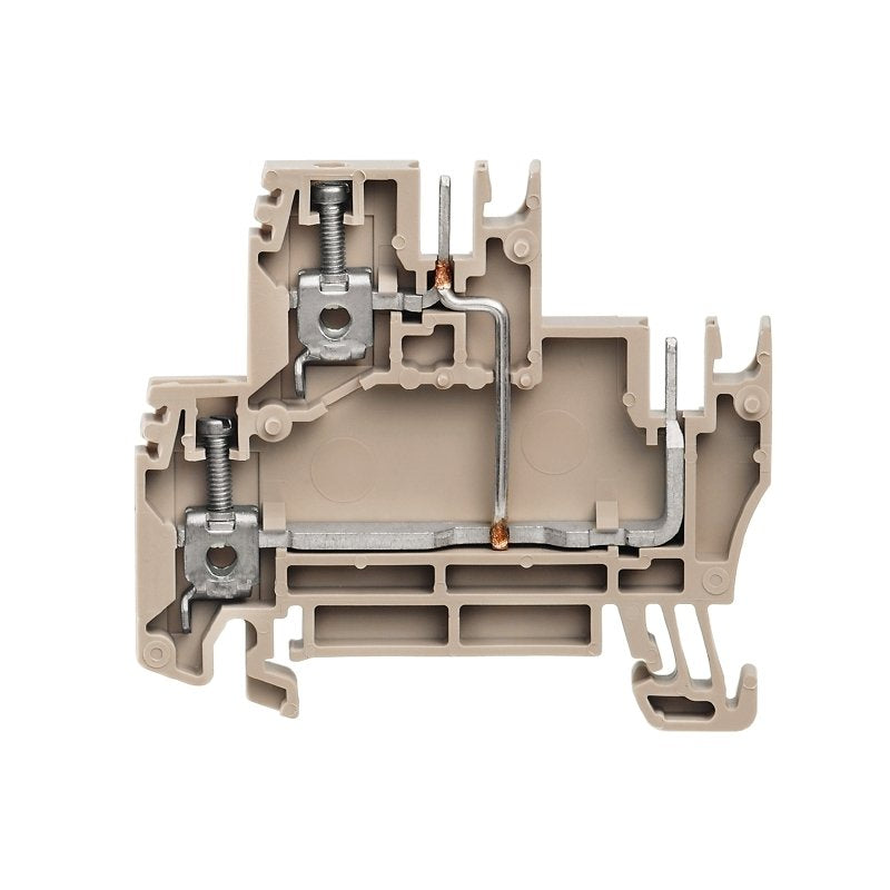 Weidmüller - Durchgangs-Reihenklemme Klemme WDK2.5/BLZ/5.08/ZAV Schraubansch.,2.5mm² − 50 Stück