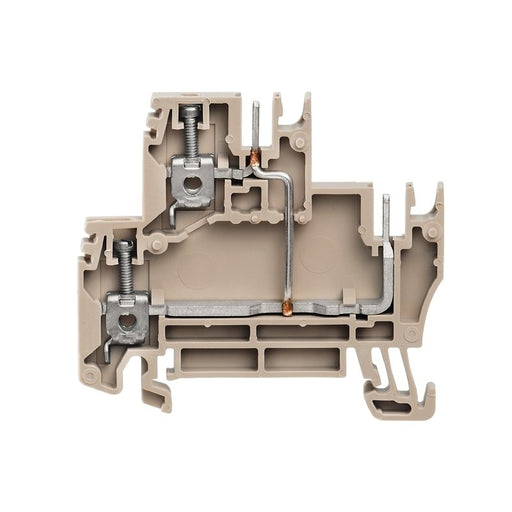 Weidmüller - Durchgangs-Reihenklemme Klemme WDK2.5/BLZ/5.08/ZAV Schraubansch.,2.5mm² − 50 Stück