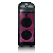 LENCO - HiFi-Komplettsystem Soundanlage PA-260BK Black m.Partylight,Discok