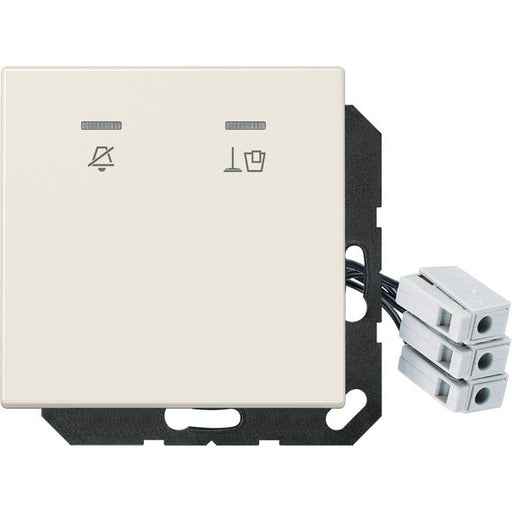 Jung - Abdeckung/Bedienelement für Installationsschalterprogramme Hotelabdeckung LS CU KO5 M 24 mit LED-Einheit 24 V