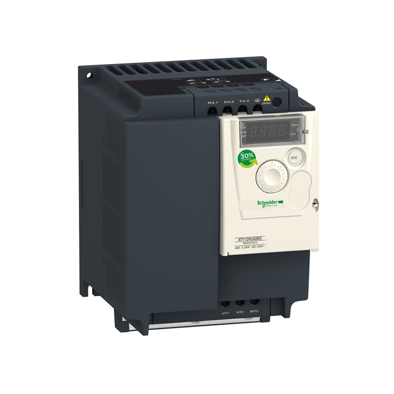 Schneider Electric - Frequenzumrichter =< 1 kV Frequenzumrichter ATV12HU30M3 3ph, 200V, 3kW − 1 Stück
