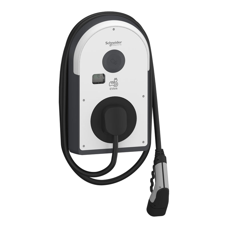 Schneider Electric - Ladestation E-Mobility EVlink Wallbox Pro EVB3S22NC0M 22kW-T2 KabelMID-6mA