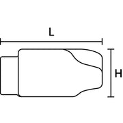 HellermannTyton - Steckklemme HelaCon Plus 148-90054(20) Verbindungsklemme − 20 Stück