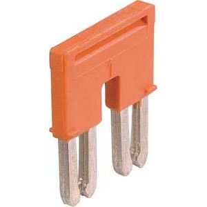 Krüger-Werke - Querverbinder/Brücker für Reihenklemme Querverbinder BJDL5.7-7P orange 7-polig, BJDL − 20 Stück