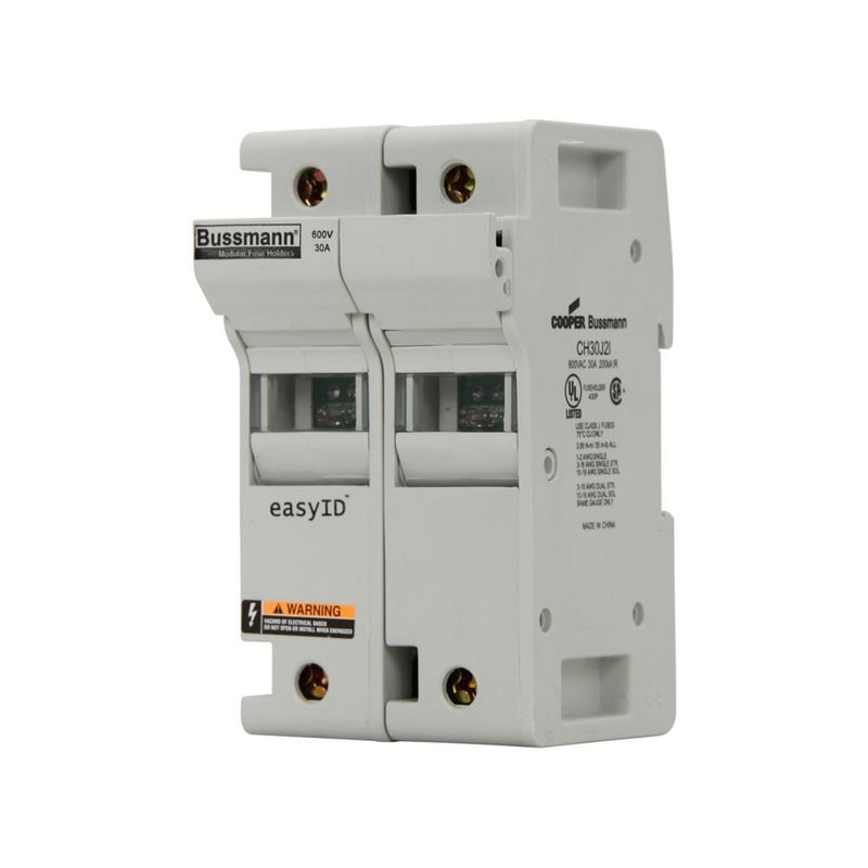 Eaton - Halter für zylindrische Sicherung Sicherungshalter CH30J2I 30 A, AC 600 V − 3 Stück