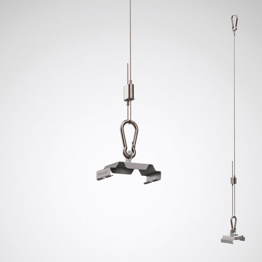 Trilux - Mechanisches Zubehör/Ersatzteile für Leuchten Seilabhängung A01DSXK/3000 078 03 alu
