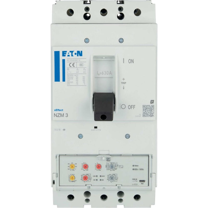 Eaton - Leistungsschalter für Trafo-, Generator- und Anlagenschutz Leistungsschalter NZMH3-VX630-T NZM3 PXR20 630A, 3p