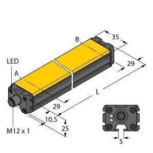 Turck - Wegsensor Induktiver Linearwegsensor LI700P0-Q #100001938