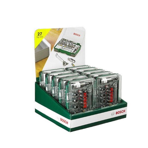 Bosch - Werkzeugset Schrauberbit- und 2607017160 Ratschen-Set