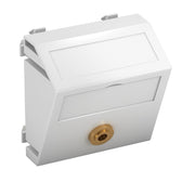 OBO Bettermann - Einsatz/Abdeckung für Kommunikationstechnik Multimediaträger MTS-MK L RW1 45x45mm rws
