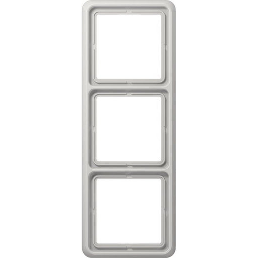 Jung - Abdeckrahmen Rahmen 3-fach lgr CD 583 WU LG waage/senkrecht