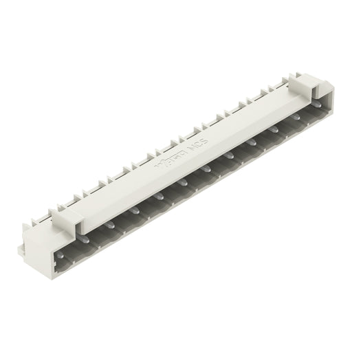WAGO - Leiterplattensteckverbinder THT-Stiftleiste Lötstift 721-872/001-000 1,2x1,2,abgew.,lgr − 50 Stück