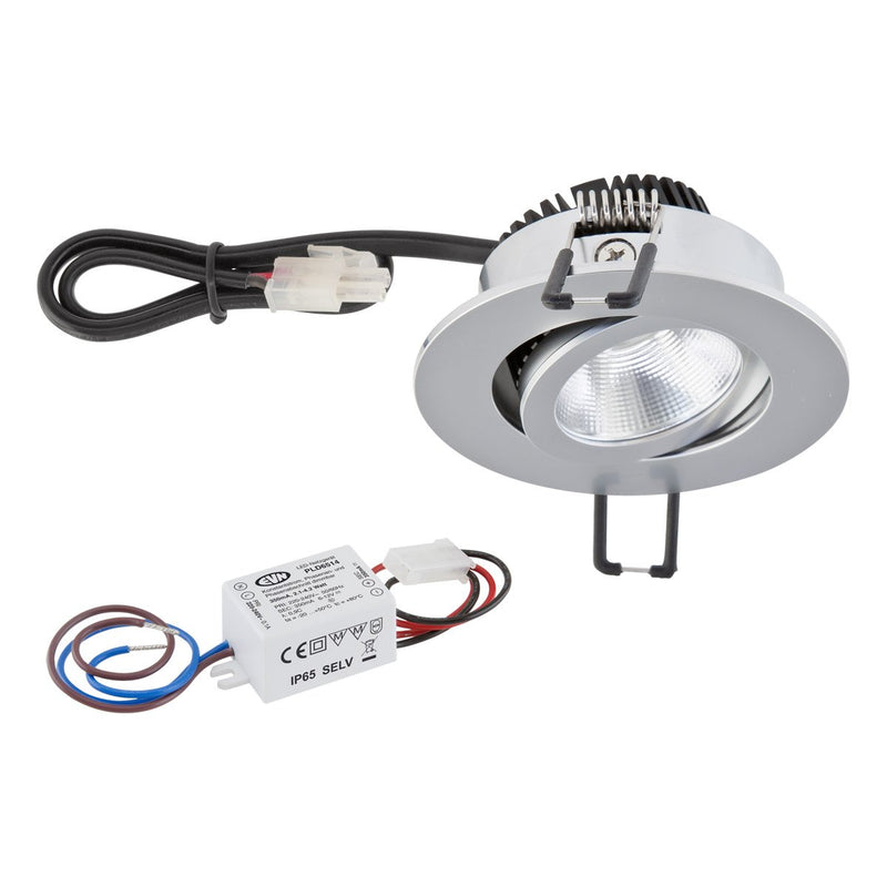EVN Lichttechnik - Downlight/Strahler/Flutlicht P-LED Deckeneinbauleuchte PC20N31502 230V 3000K 300lm