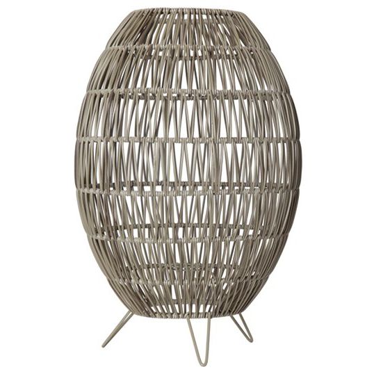 Scharnberger+Hasenbein - Mechanisches Zubehör/Ersatzteile für Leuchten Rattan-Leuchtenschirm 88195 beige