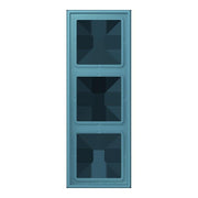 Jung - Abdeckrahmen Rahmen 3-fach LC 983 212 ceruleen vif