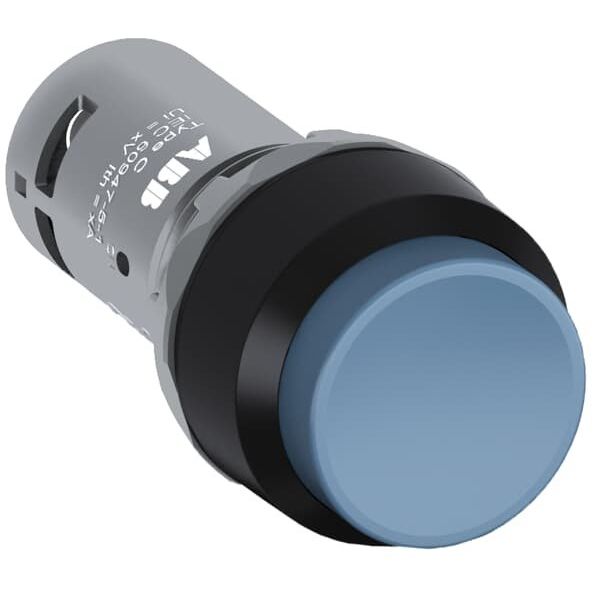 ABB Stotz S&J - Drucktaster, Komplettgerät Drucktaster CP3-10L-11 hoch blau,1Sch/1Öff