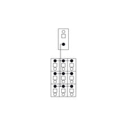 WAGO - Übergabemodul Potentialverteilermodul 830-800/000-313