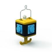 Bals Elektrotech - CEE-Steckdosen-Kombination (IEC 60309) Uni-Block Vollgummi 57076
