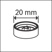 Bosch - Unterlegscheibe PRO FPW-20 Distanzstücke, 1600A032GJ 20 mm