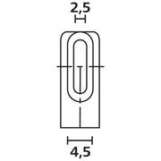 HellermannTyton - Durchführungstülle Winkeltüllen 631-08210(2000) HV schwarz − 2000 Stück