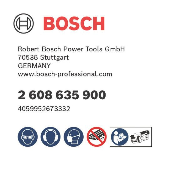 Bosch - Zubehör/Ersatzteile für Hobel PRO Hobelmesser, 56 x 5,5 2608635900(VE2) x 1,1 mm, 2 Stk