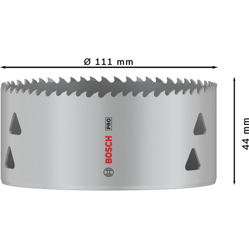 Bosch - Lochsäge PRO Multi Material 2608901537 Lochsäge 111 mm mit