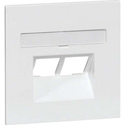 Peha - Einsatz/Abdeckung für Kommunikationstechnik Abdeckung alu D 20.610.702 UAE/2NA für UAE-Dose 2Term