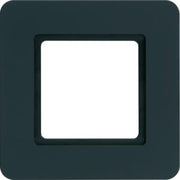 Berker - Abdeckrahmen Rahmen 1f. anth-samt 10116106 LED-Beleuchtung