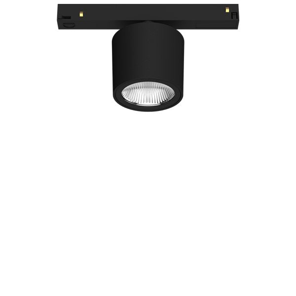 LTS Licht&Leuchten - Downlight/Strahler/Flutlicht LED-Stromschienenstrahler NEOORYOT10193025D.sw 930, DALI, schwarz