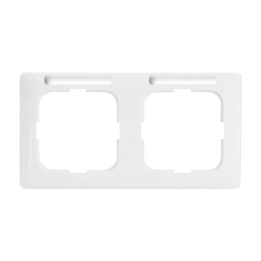 Busch-Jaeger - Abdeckrahmen Rahmen 2-fach 1732 NSKA-214 alpinweiß − 1 Stück by Busch-Jaeger
