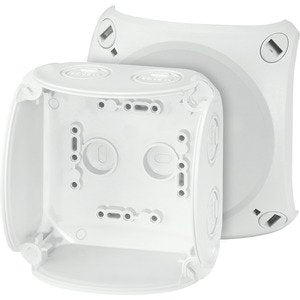 Hensel - Dose, Gehäuse für Montage auf der Wand/Decke Kabelabzweigkasten KF 0400 G bis 4 o.Klemme − 1 Stück by Hensel
